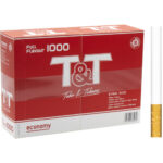 Гильзы T&T Economy Full Flavour Regular filter 8,1/15мм (1000шт/уп)